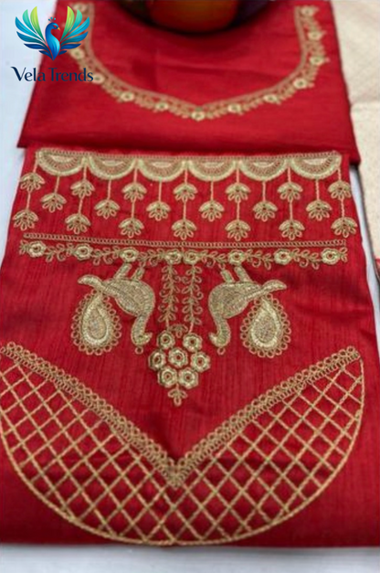 Kanjiveram Silk Zari Lehanga With Blouse Along With Banarashi Silk Duppta - VHL011