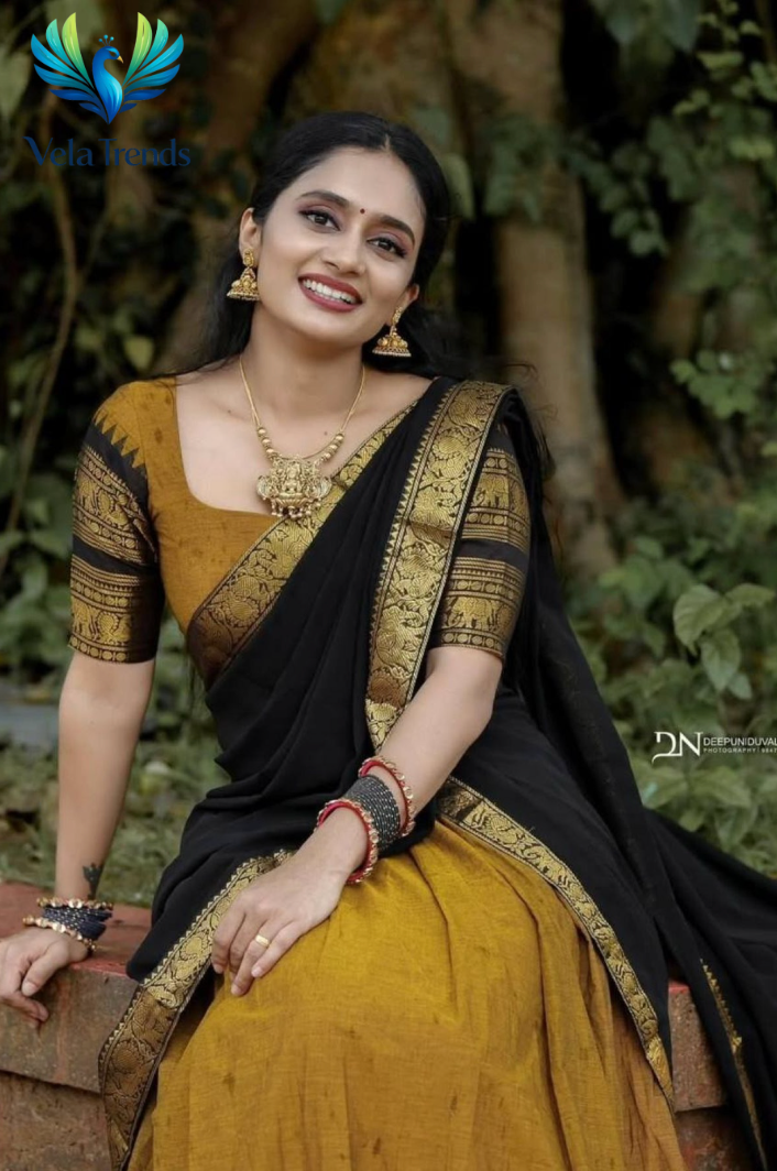 Kanjiveram Silk Zari Lehanga With Blouse Along With Banarashi Silk Duppta - VHL012