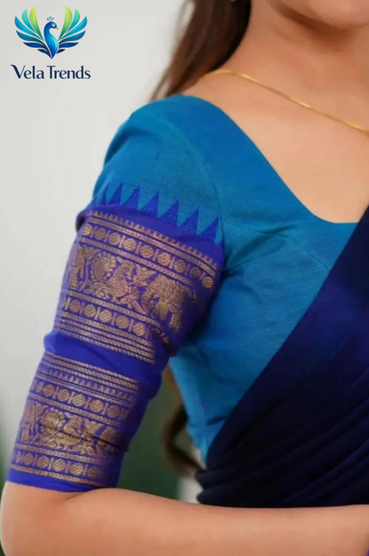 Kanjiveram Silk Zari Lehanga With Blouse Along With Banarashi Silk Duppta - VHL013