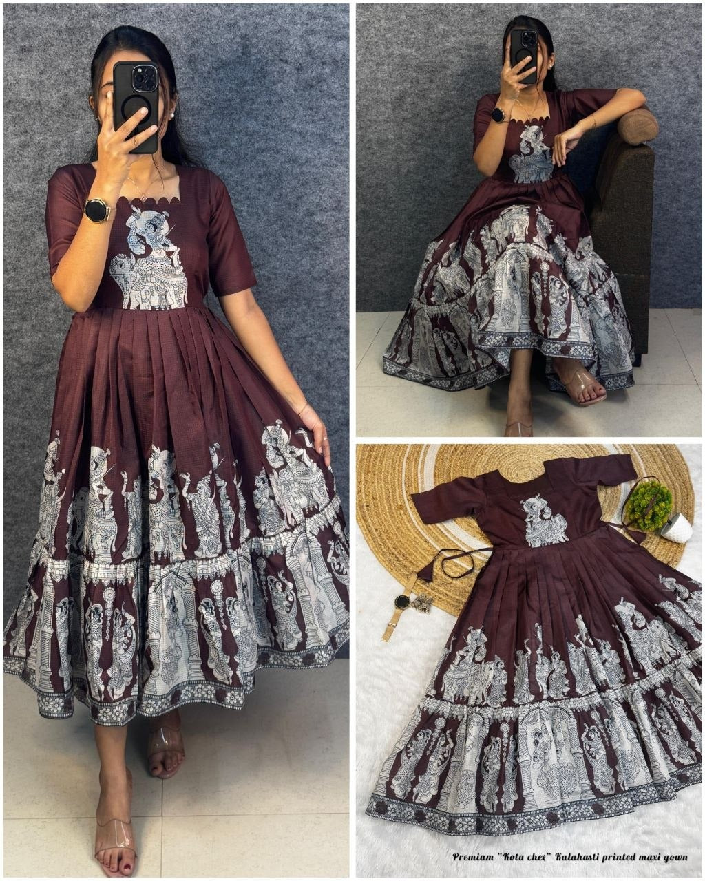 Anarkali Kurti only -VK0034
