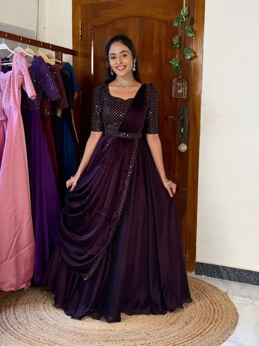 ANARKALI & DUPPTTA  - VK0035