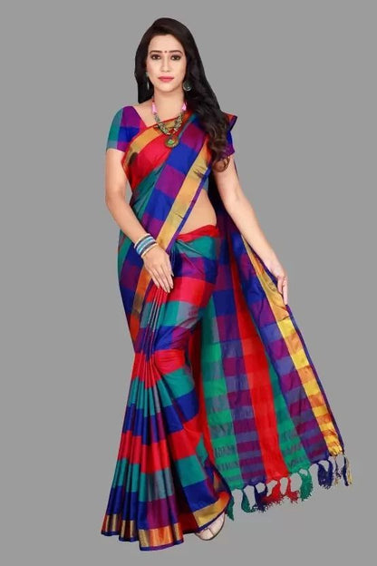 Saree FABRIC  UPADA SILK - VSB067