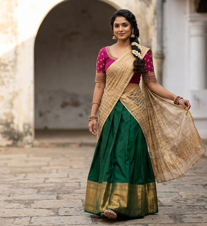 Half Saree